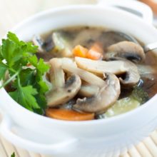 Совместимо ли грудное вскармливание и грибной суп